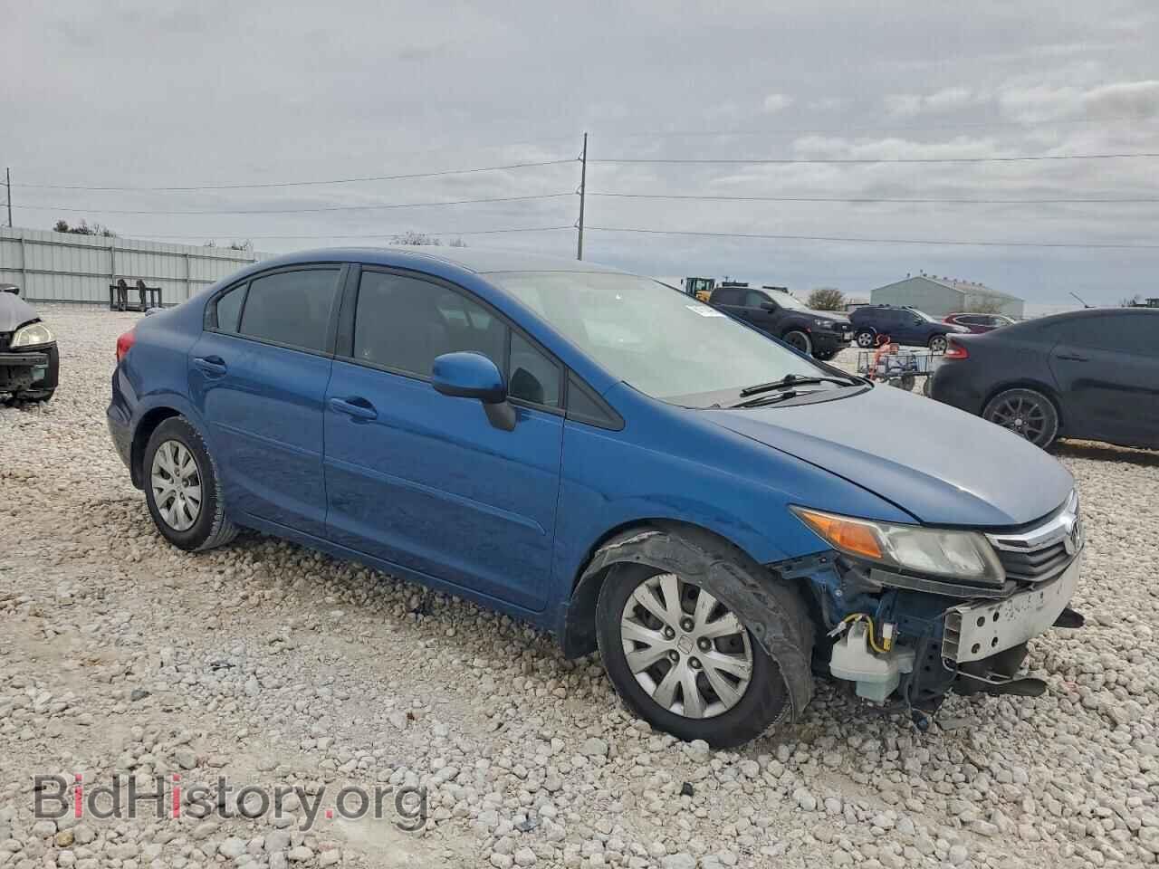 2012 HONDA CIVIC - VIN: 2HGFB2F54CH545588 - Фото 4