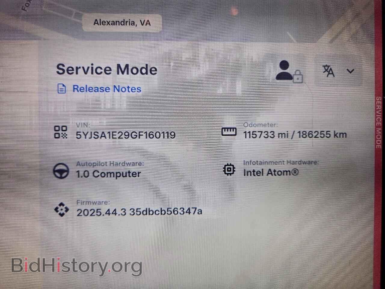 2016 TESLA MODEL S - VIN: 5YJSA1E29GF160119 - Photo 9