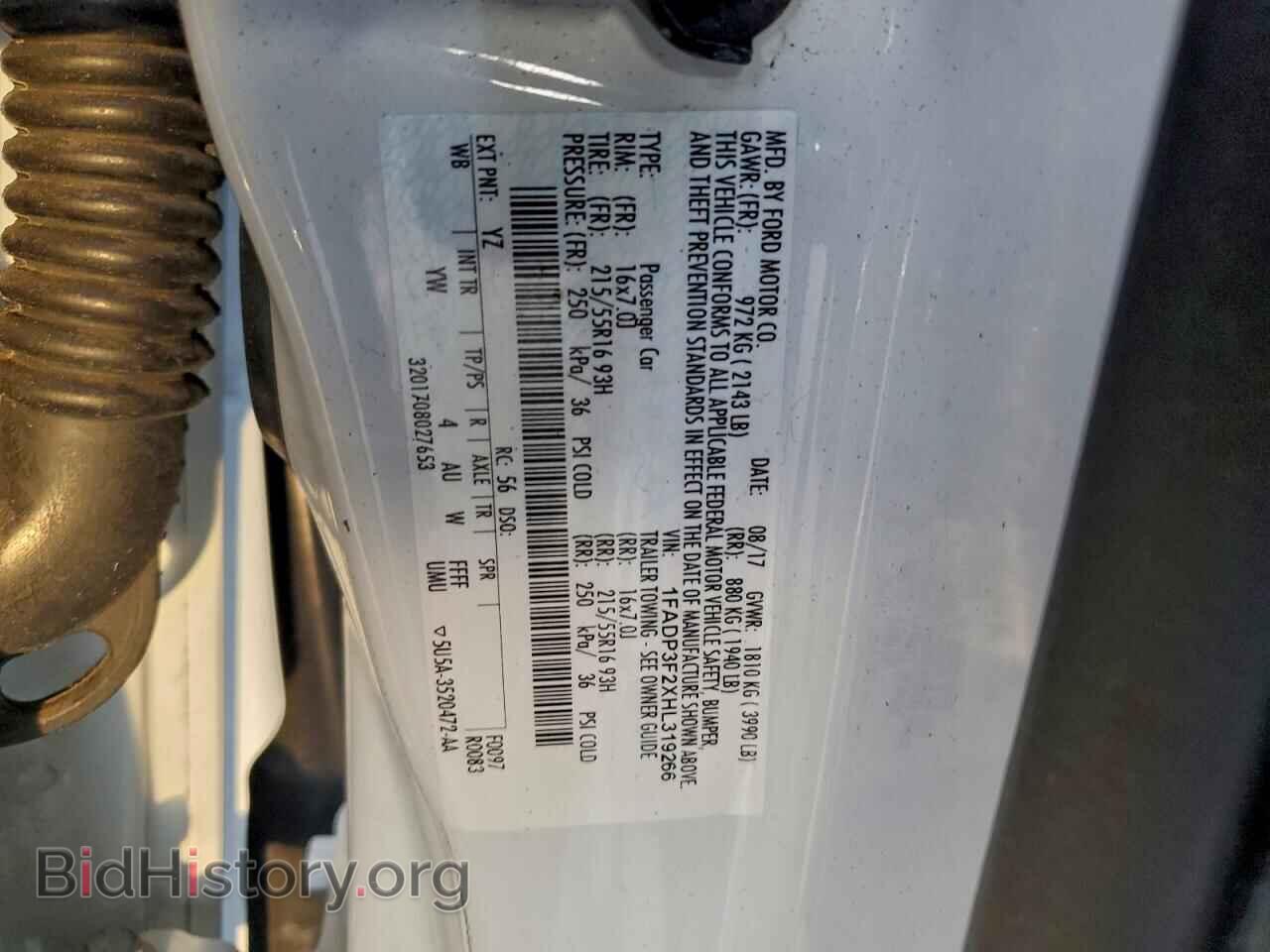 2017 FORD FOCUS - VIN: 1FADP3F2XHL319266 - Фото 12