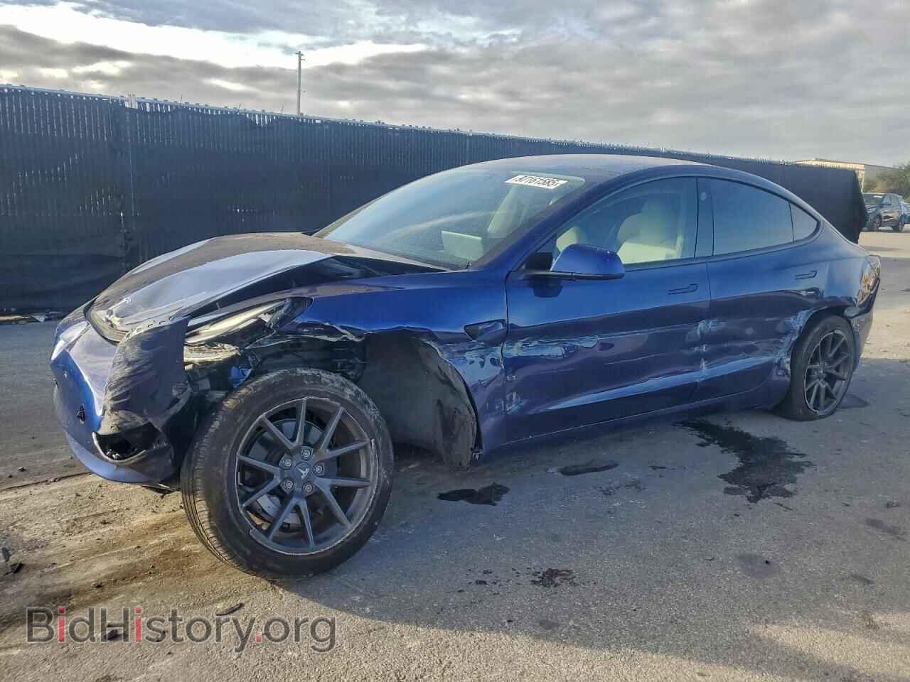Photo 5YJ3E1EA7MF908488 - TESLA MODEL 3 2021
