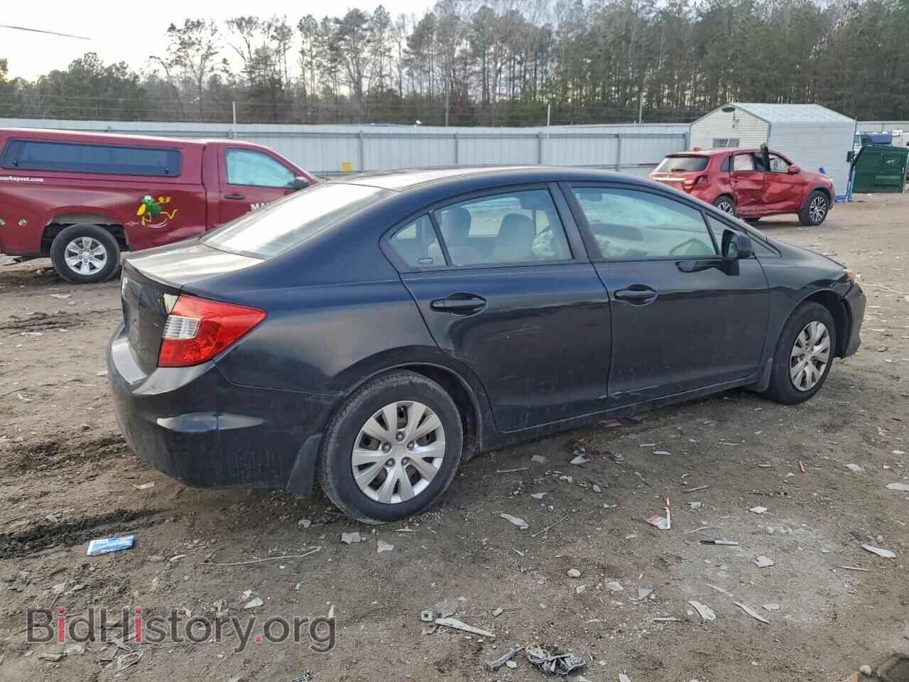 2012 HONDA CIVIC - VIN: 2HGFB2F55CH580270 - Фото 3