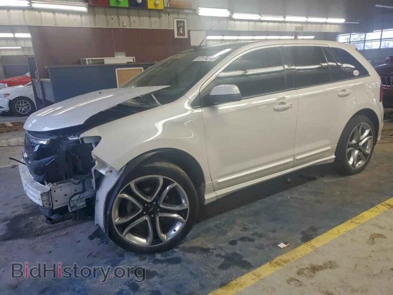 2013 Ford EDGE Sport (VIN 2FMDK3AK6EBA74957) — фото 1 из 15, Copart, повреждение: передняя часть