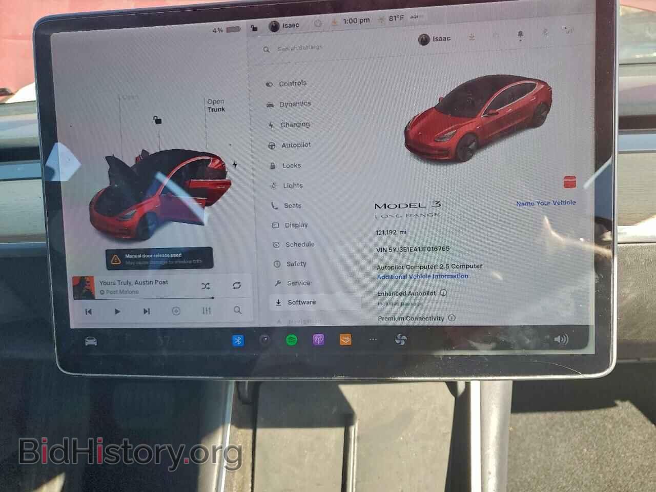 2018 TESLA MODEL 3 - VIN: 5YJ3E1EA1JF016765 - Photo 9