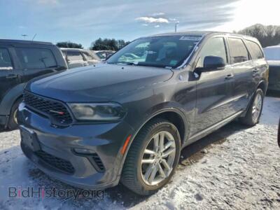 2021 Dodge DURANGO GT, gray — VIN 1C4RDJDG3MC695233, Copart