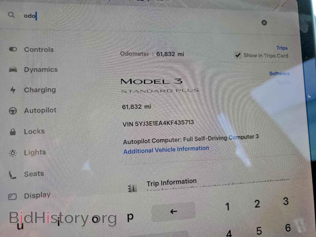 2019 TESLA MODEL 3 - VIN: 5YJ3E1EA4KF435713 - Фото 9