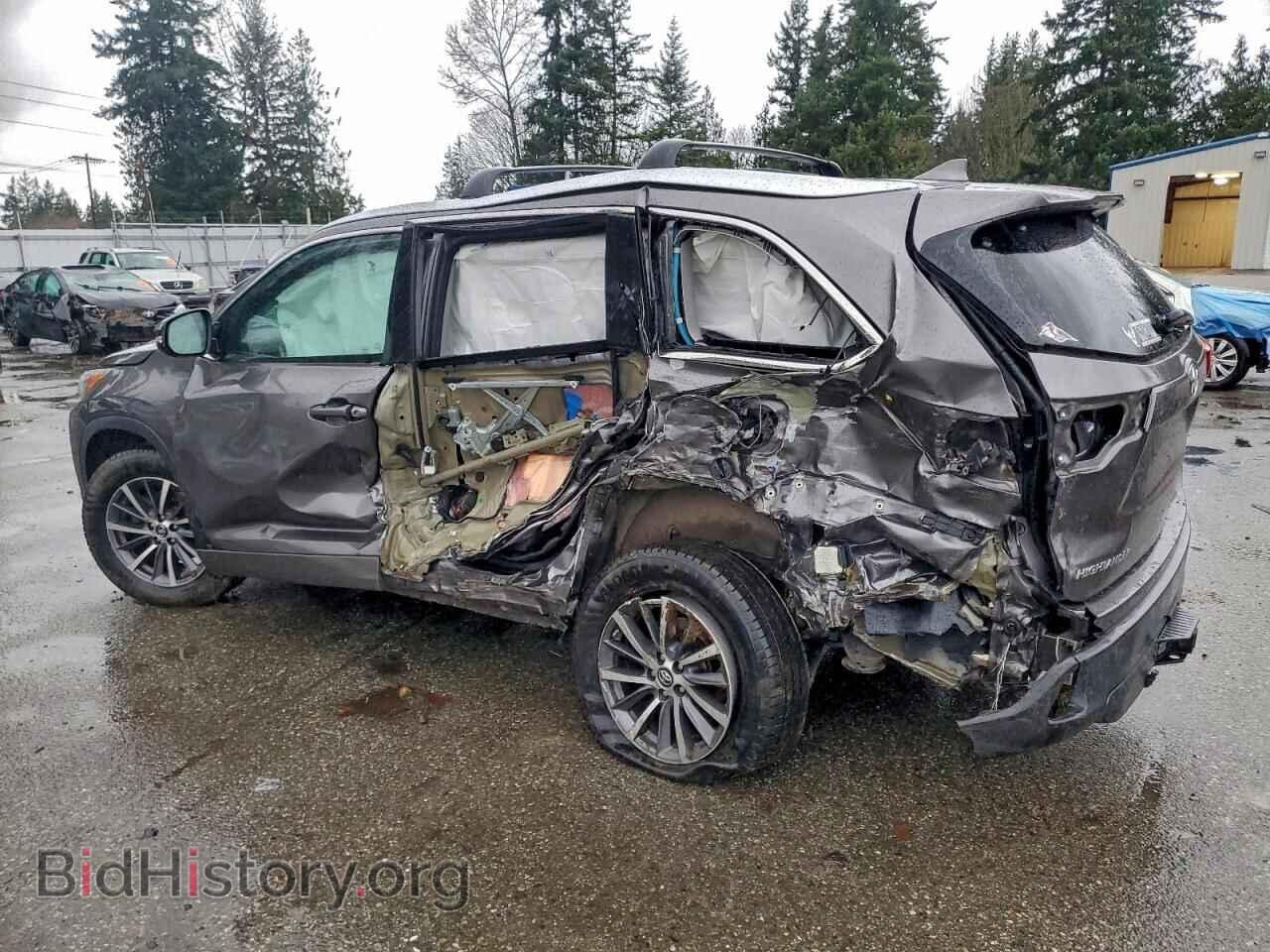 2018 TOYOTA HIGHLANDER - VIN: 5TDJZRFH8JS545129 - Фото 2