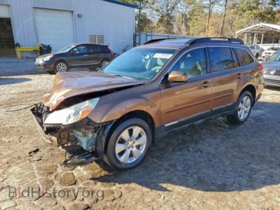 2011 Subaru OUTBACK 2.5I Premium, коричневый — VIN 4S4BRBGC4B3342364, Copart