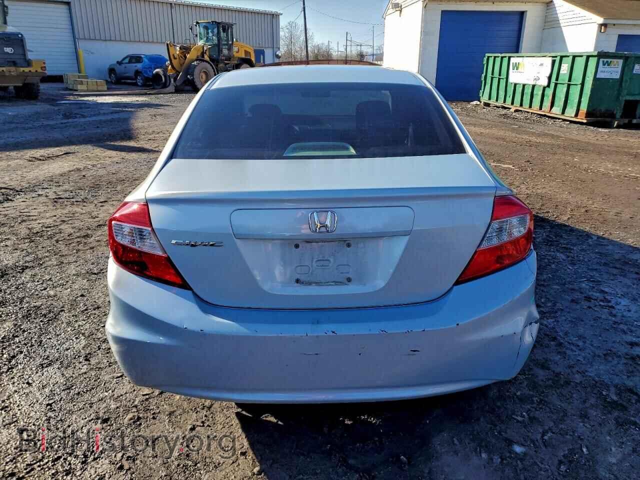 2012 HONDA CIVIC - VIN: 2HGFB2F81CH605711 - Фото 6