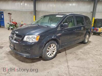 2016 Dodge CARAVAN SXT, black — VIN 2C4RDGCG8GR168093, Copart