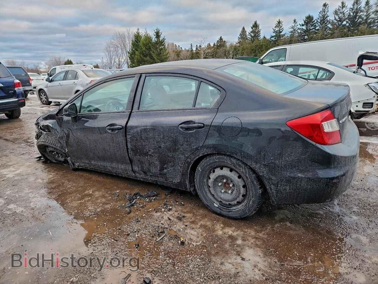 2012 HONDA CIVIC - VIN: 2HGFB2F50CH102936 - Фото 2