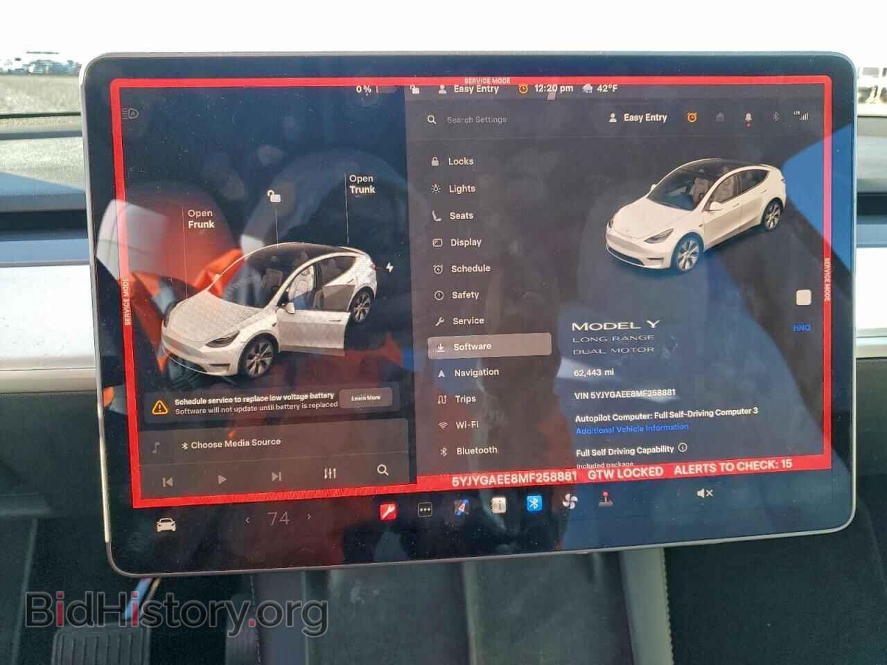 2021 TESLA MODEL Y - VIN: 5YJYGAEE8MF258881 - Фото 9