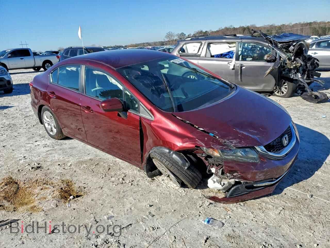2014 HONDA CIVIC - VIN: 19XFB2F56EE073455 - Фото 4