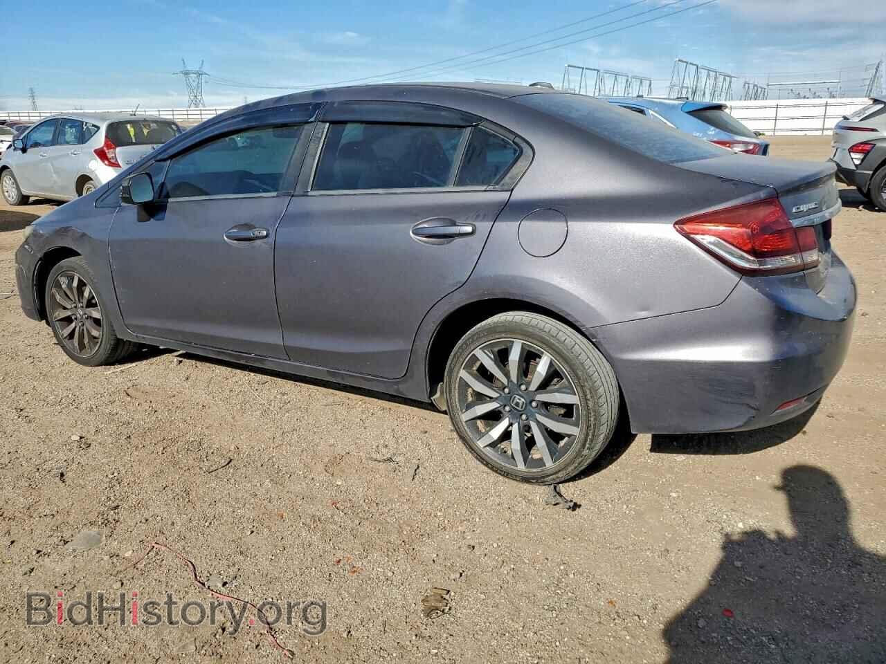 2015 HONDA CIVIC - VIN: 19XFB2F93FE272614 - Фото 2