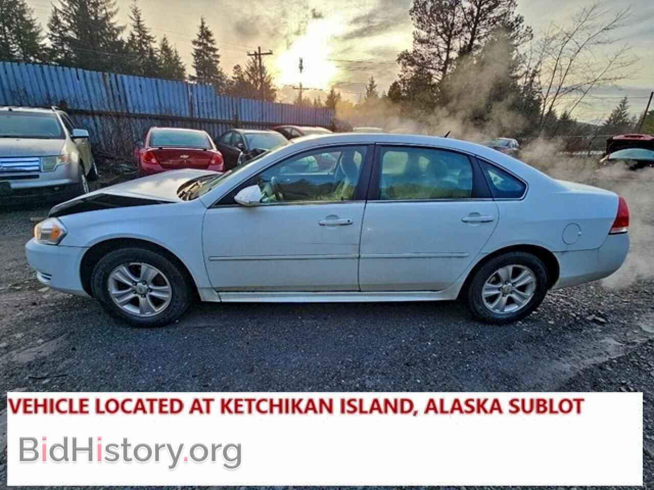 2012 CHEVROLET IMPALA - VIN: 2G1WF5E3XC1276597 - Фото 2