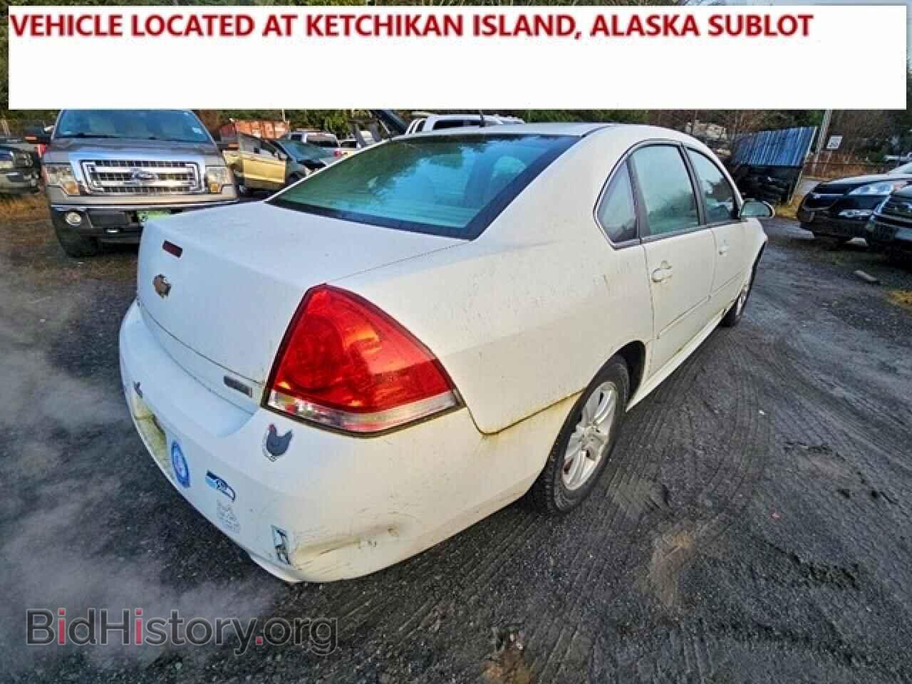 2012 CHEVROLET IMPALA - VIN: 2G1WF5E3XC1276597 - Фото 3