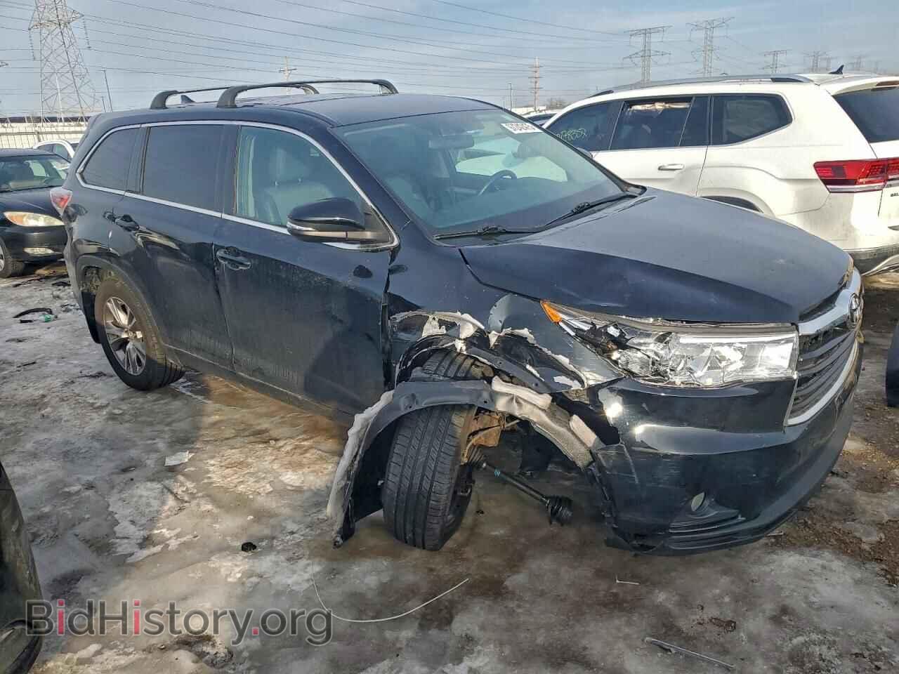 2014 TOYOTA HIGHLANDER - VIN: 5TDBKRFH8ES070189 - Фото 4