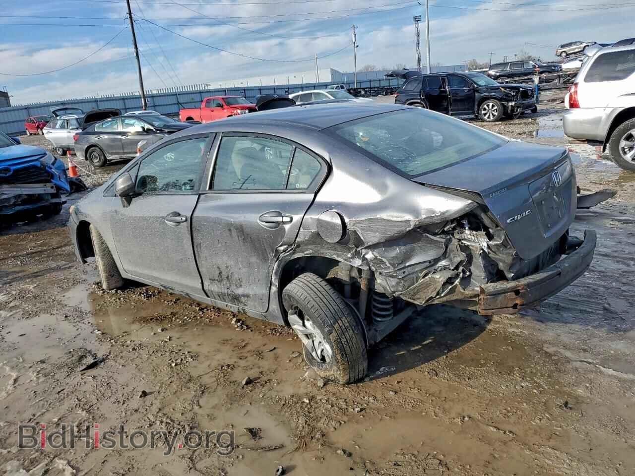 2012 HONDA CIVIC - VIN: 19XFB2F52CE102737 - Фото 2