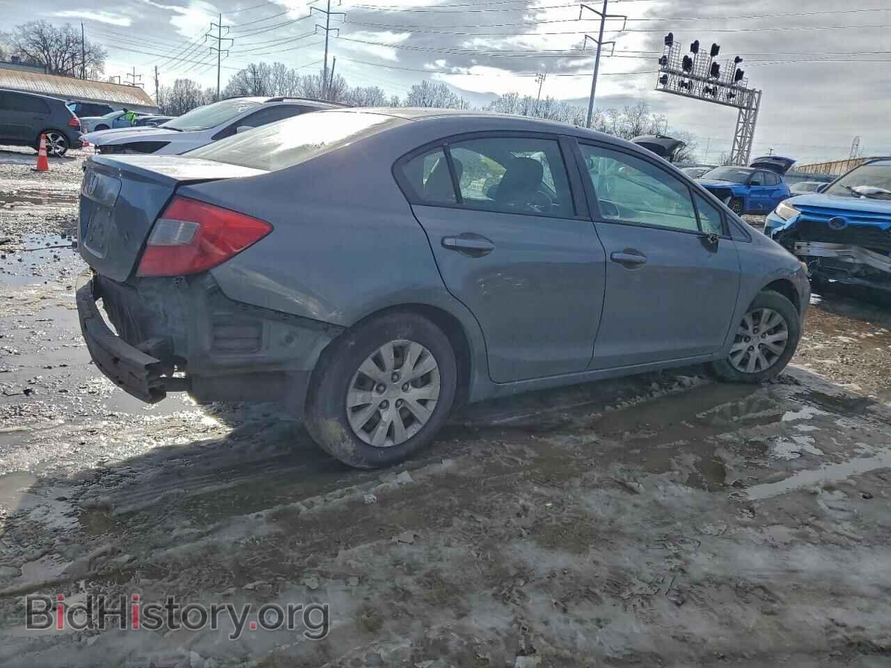 2012 HONDA CIVIC - VIN: 19XFB2F52CE102737 - Фото 3