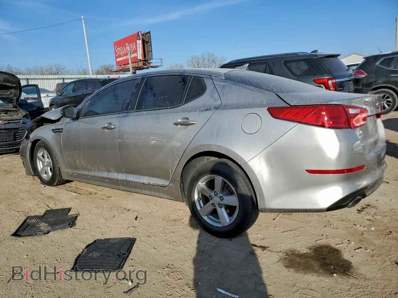 2015 KIA OPTIMA - VIN: 5XXGM4A74FG433091 - Фото 2