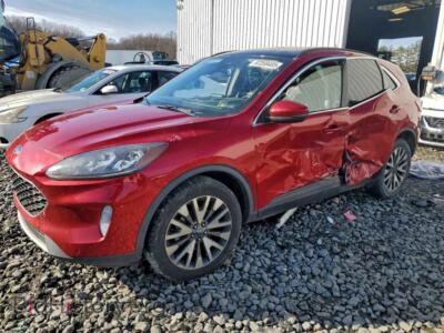 2020 Ford ESCAPE, красный — VIN 1FMCU9J9XLUA15441, Copart