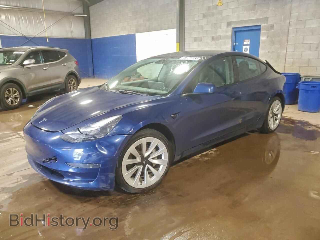 Photo 5YJ3E1EA5NF371573 - TESLA MODEL 3 2022