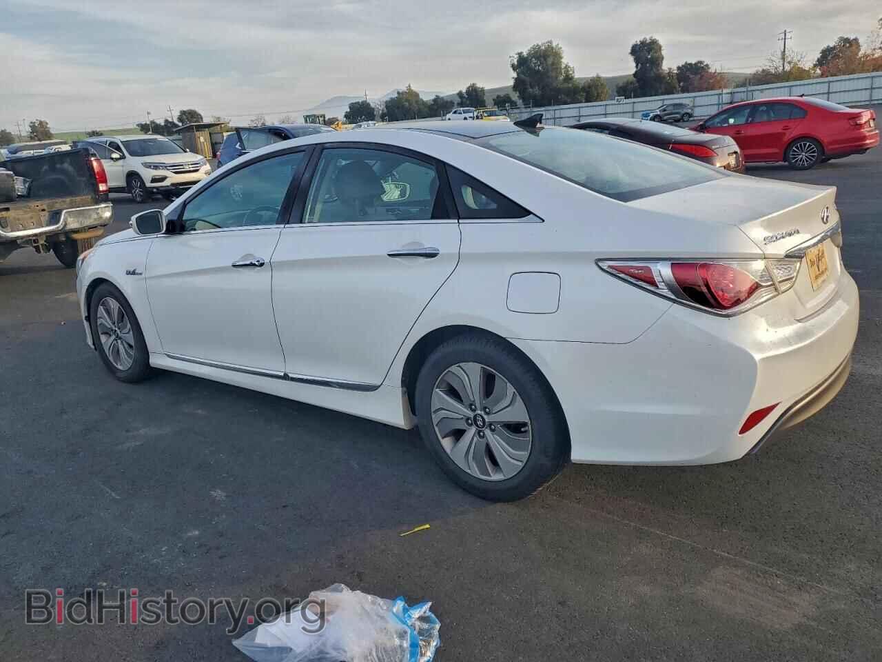 2014 HYUNDAI SONATA - VIN: KMHEC4A48EA105677 - Фото 2