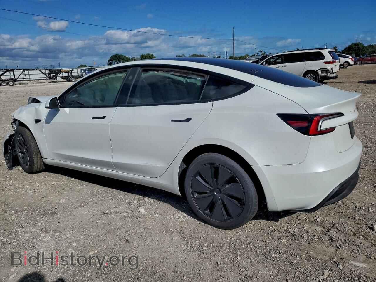 2025 TESLA MODEL 3 - VIN: 5YJ3E1EA2SF069833 - Photo 2