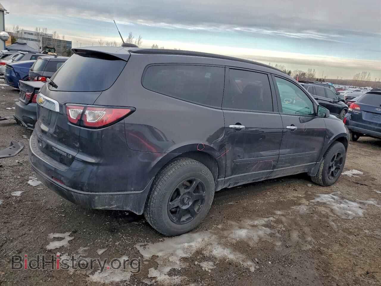 2016 CHEVROLET TRAVERSE - VIN: 1GNKRFED6GJ303020 - Фото 3