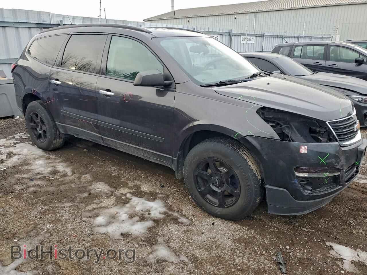 2016 CHEVROLET TRAVERSE - VIN: 1GNKRFED6GJ303020 - Фото 4
