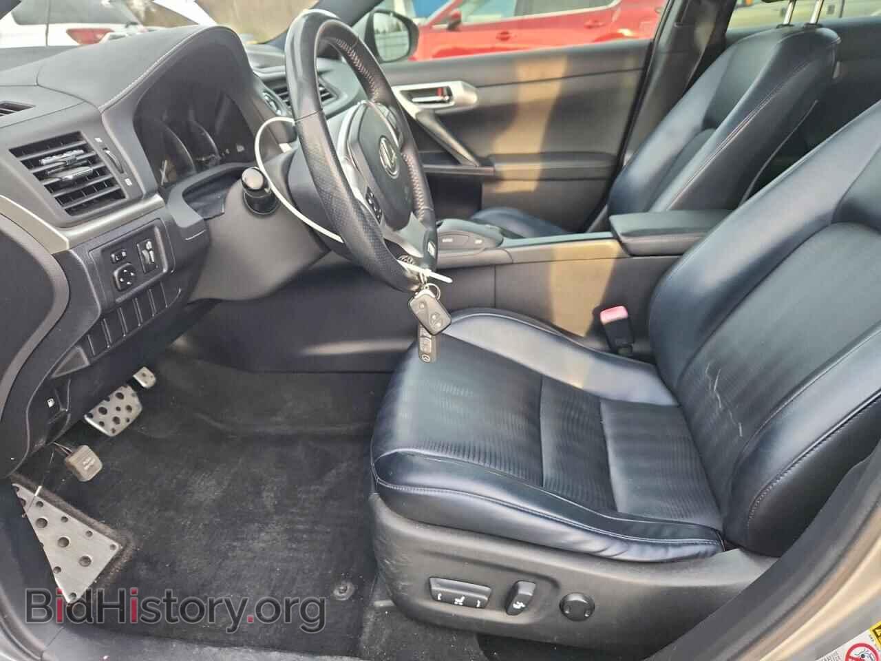 2012 LEXUS CT 200 - VIN: JTHKD5BH3C2055448 - Фото 7