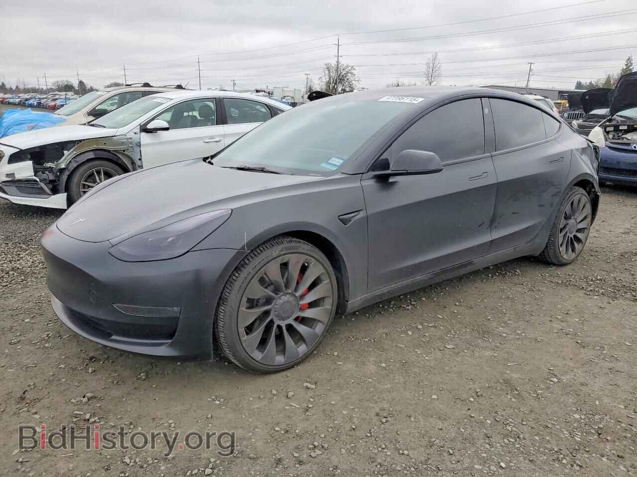 Photo 5YJ3E1EC6PF606423 - TESLA MODEL 3 2023