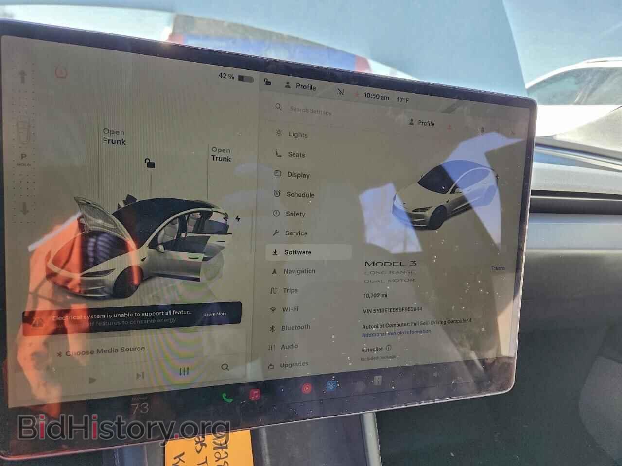 2025 TESLA MODEL 3 - VIN: 5YJ3E1EB9SF952644 - Фото 9