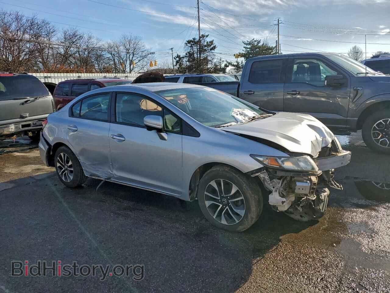 2015 HONDA CIVIC - VIN: 19XFB2F86FE047904 - Фото 4