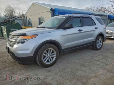2015 Ford EXPLORER, silver — VIN 1FM5K7B83FGA54352, Copart