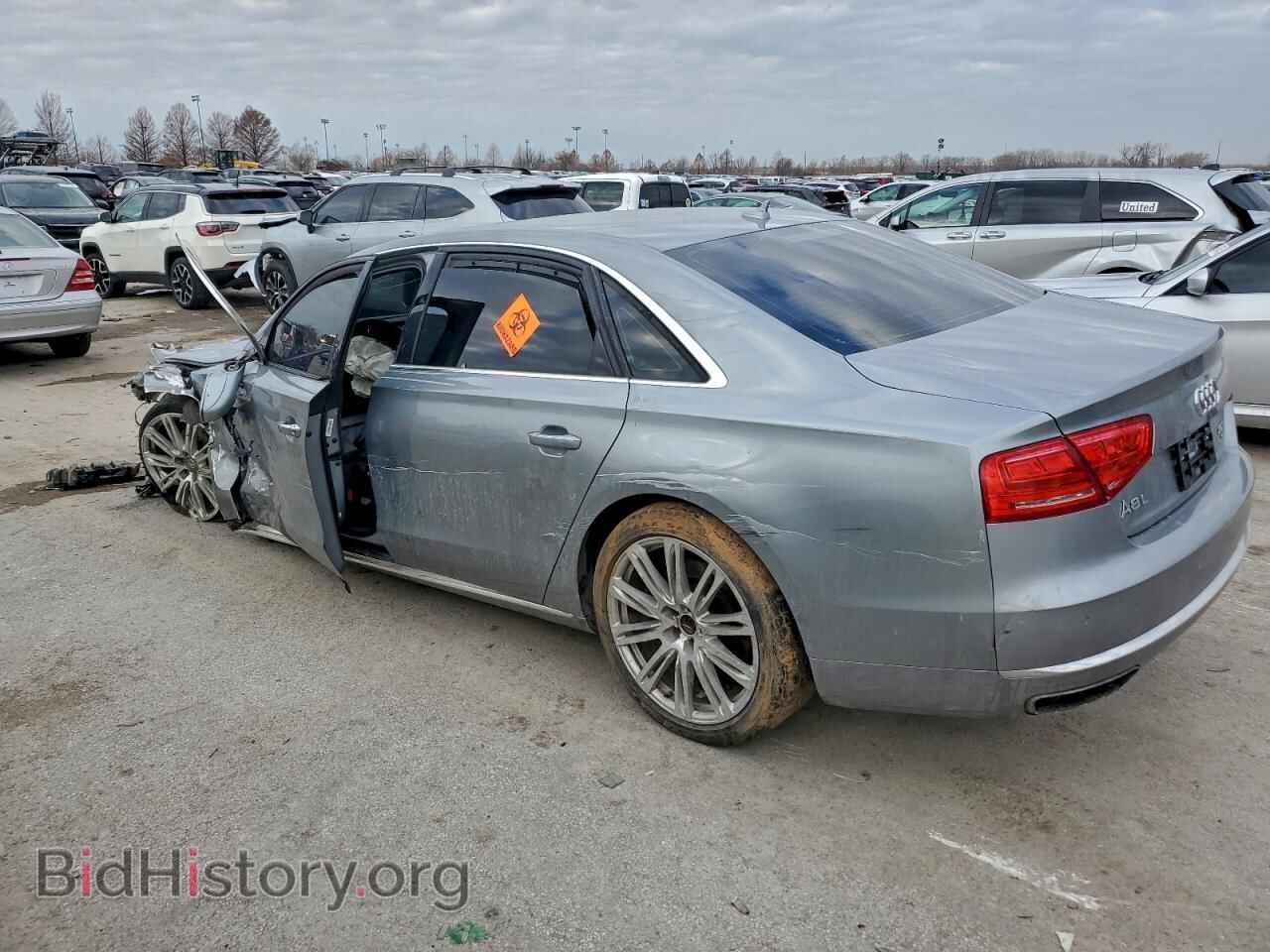 2013 AUDI A8 - VIN: WAUR2AFD9DN009996 - Фото 2