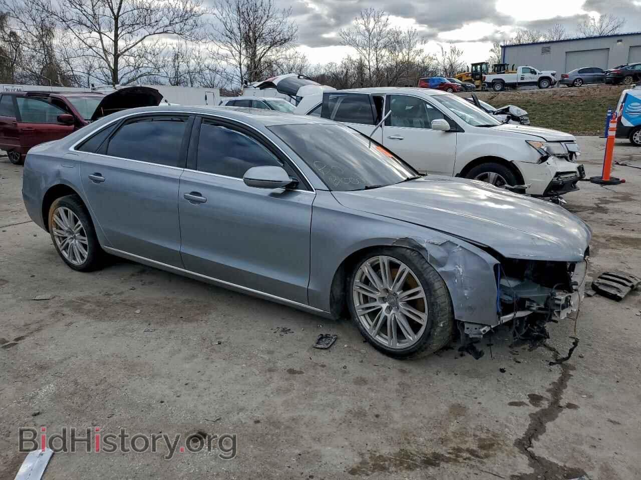2013 AUDI A8 - VIN: WAUR2AFD9DN009996 - Фото 4