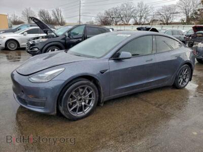 2022 Tesla MODEL 3, gray — VIN 5YJ3E1EA8NF320665, Copart