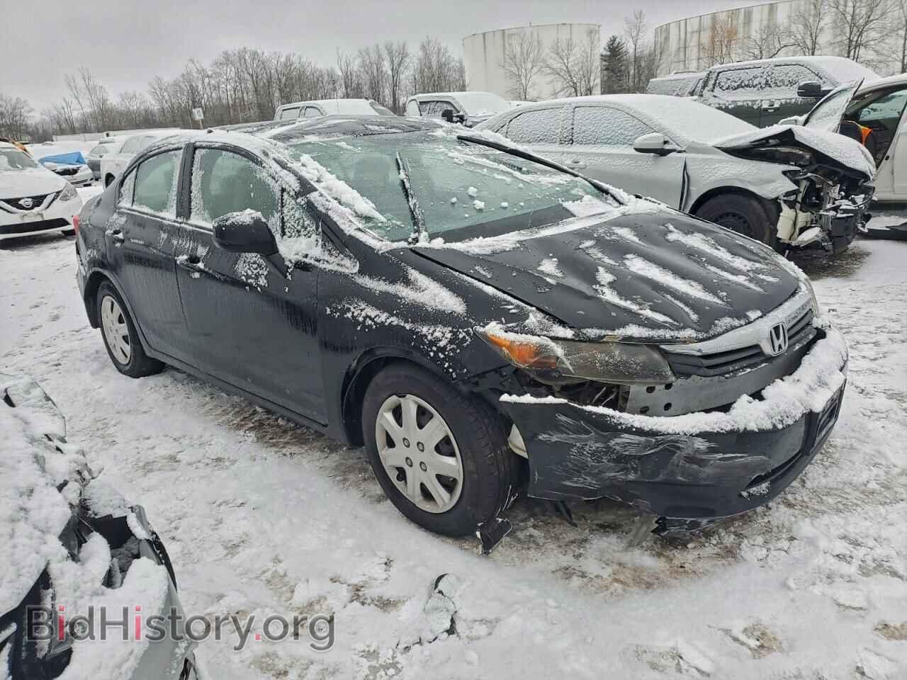 2012 HONDA CIVIC - VIN: 2HGFB2F51CH591363 - Фото 4
