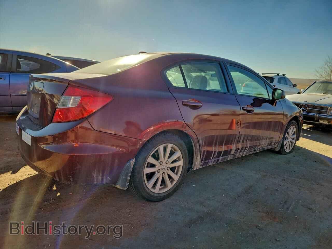 2012 HONDA CIVIC - VIN: 2HGFB2F84CH551742 - Фото 3