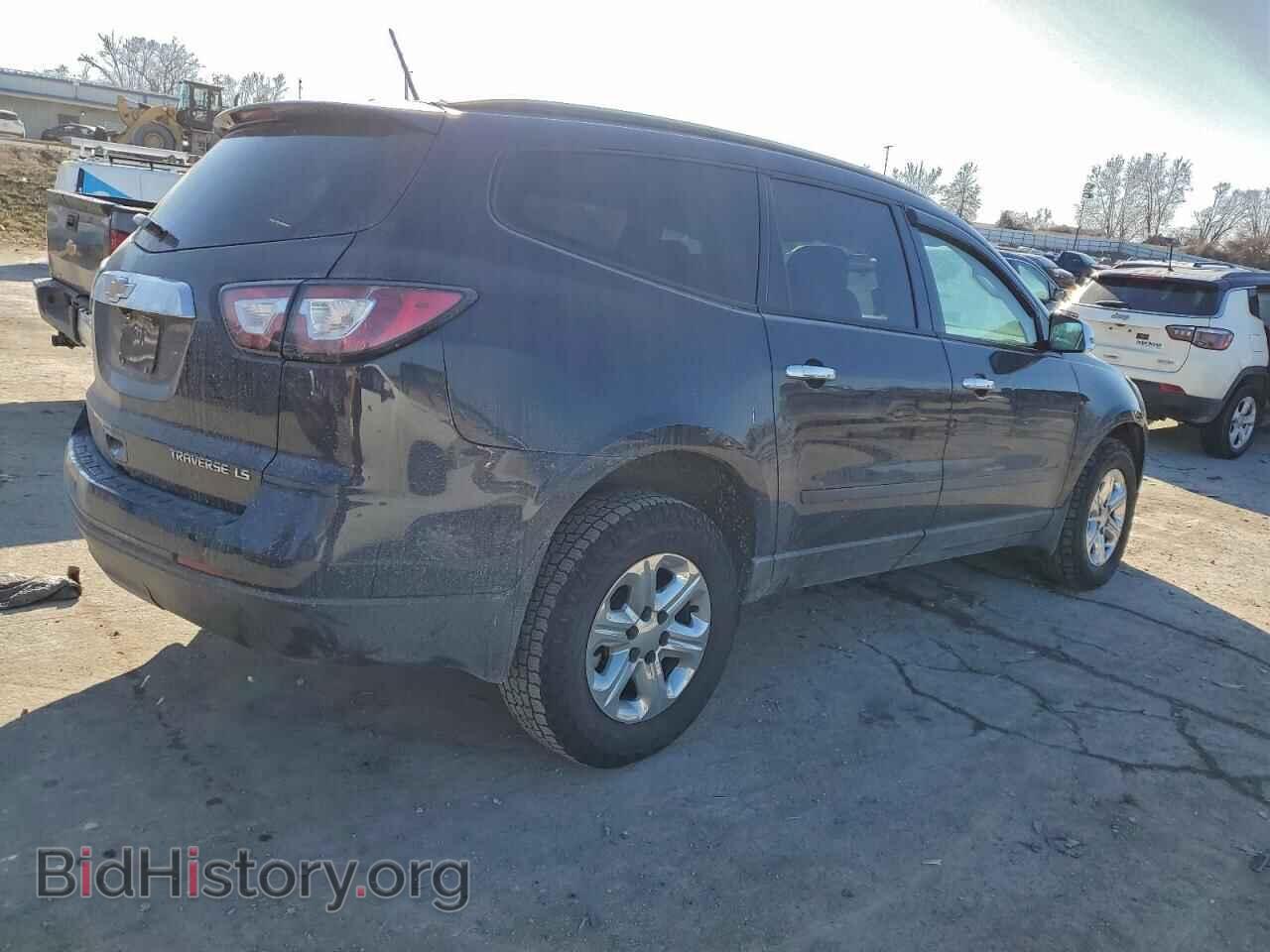 2015 CHEVROLET TRAVERSE - VIN: 1GNKRFED0FJ387253 - Фото 3