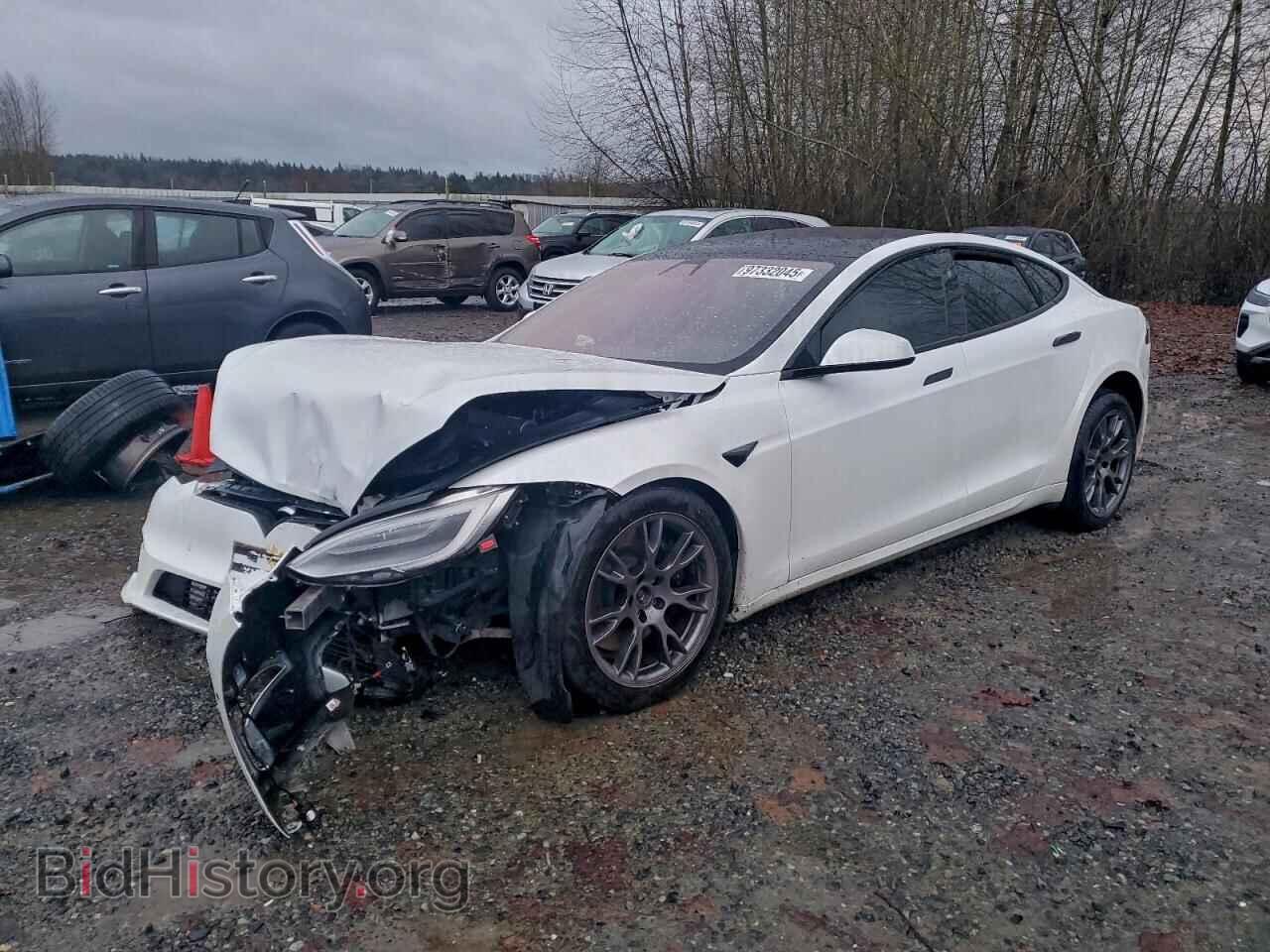 Фотография 5YJSA1E6XMF439528 - TESLA MODEL S 2021