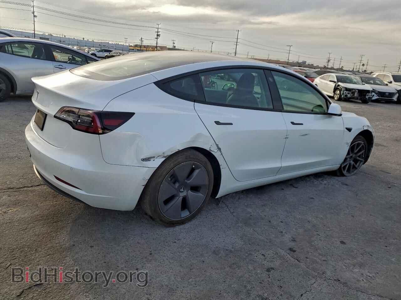 2021 TESLA MODEL 3 - VIN: 5YJ3E1EA9MF930749 - Фото 3