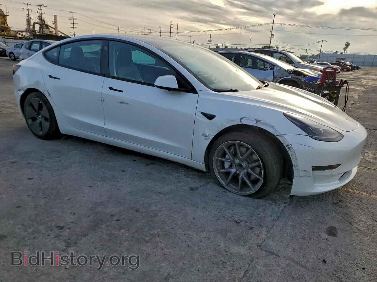 2021 TESLA MODEL 3 - VIN: 5YJ3E1EA9MF930749 - Фото 4
