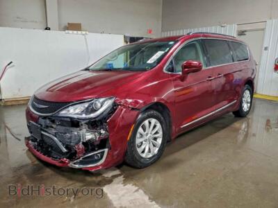 2017 Chrysler PACIFICA TOURING L, burgundy — VIN 2C4RC1BG7HR611367, Copart