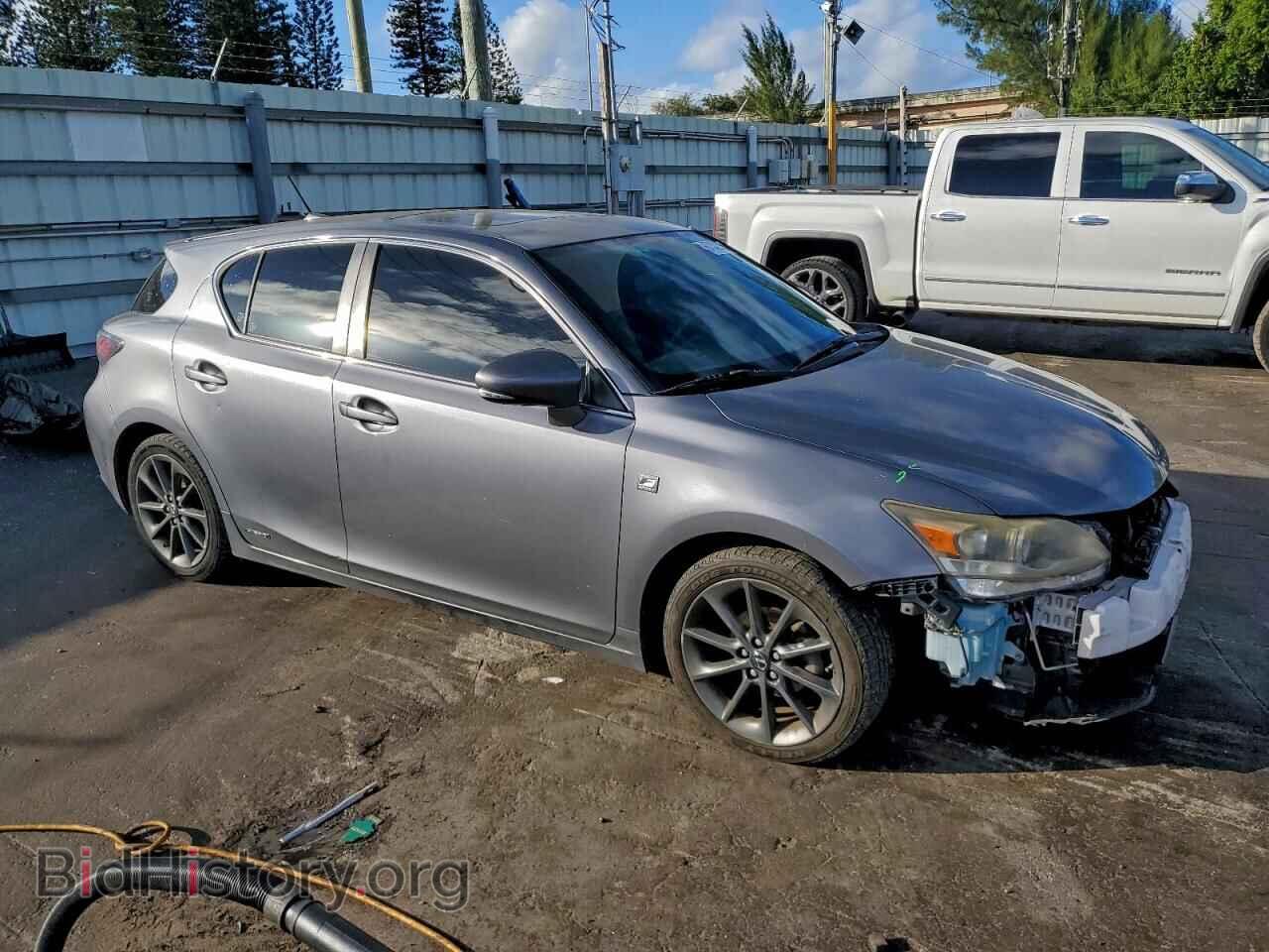 2013 LEXUS CT 200 - VIN: JTHKD5BH4D2154362 - Фото 4