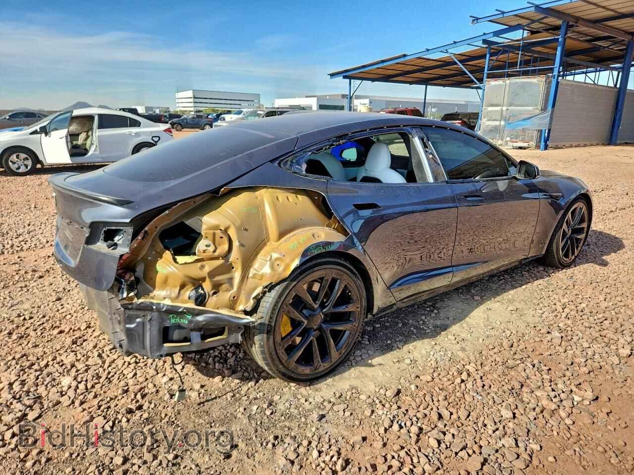 2022 TESLA MODEL S - VIN: 5YJSA1E52NF492975 - Photo 3