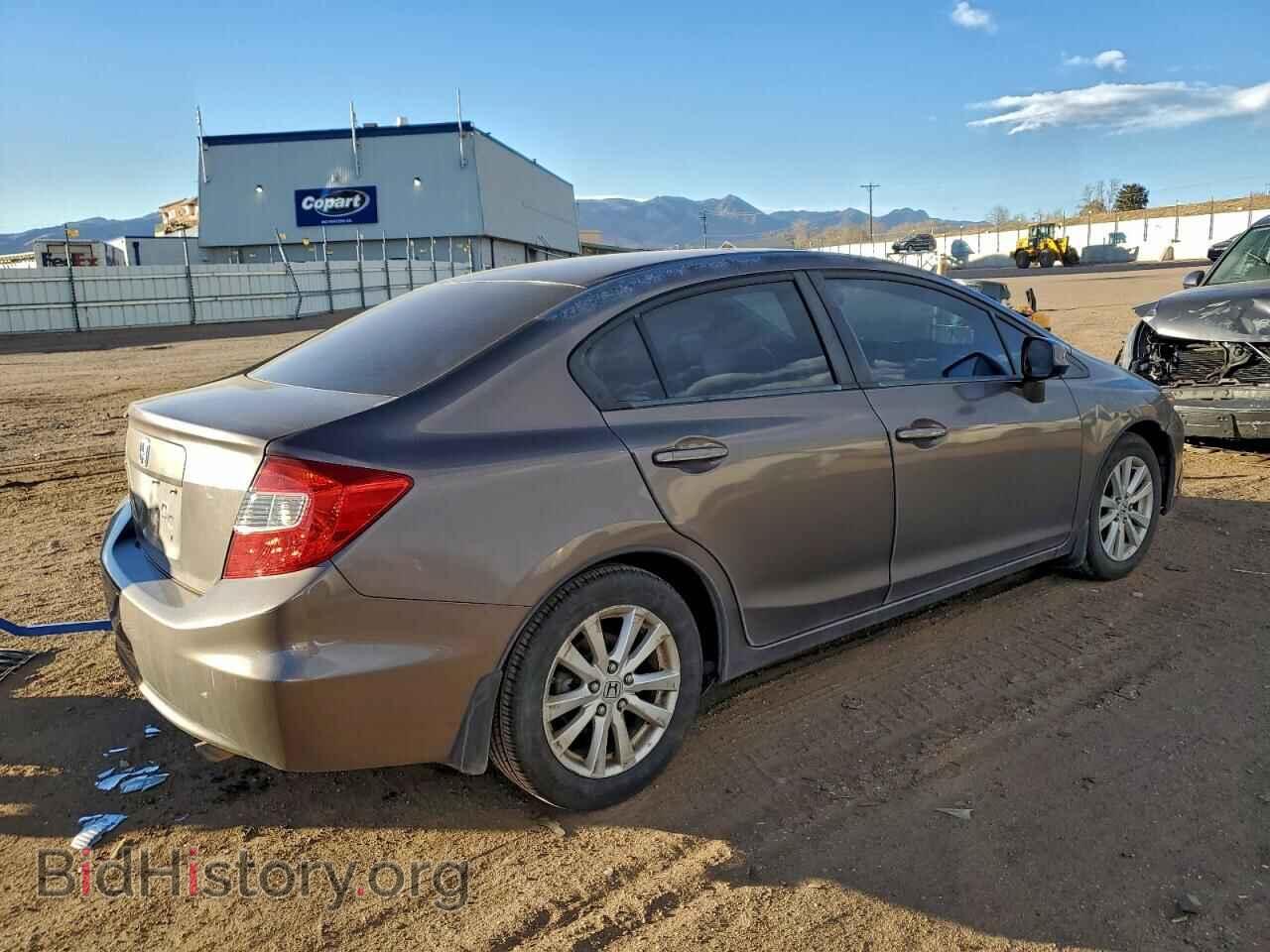 2012 HONDA CIVIC - VIN: 2HGFB2F83CH517386 - Фото 3