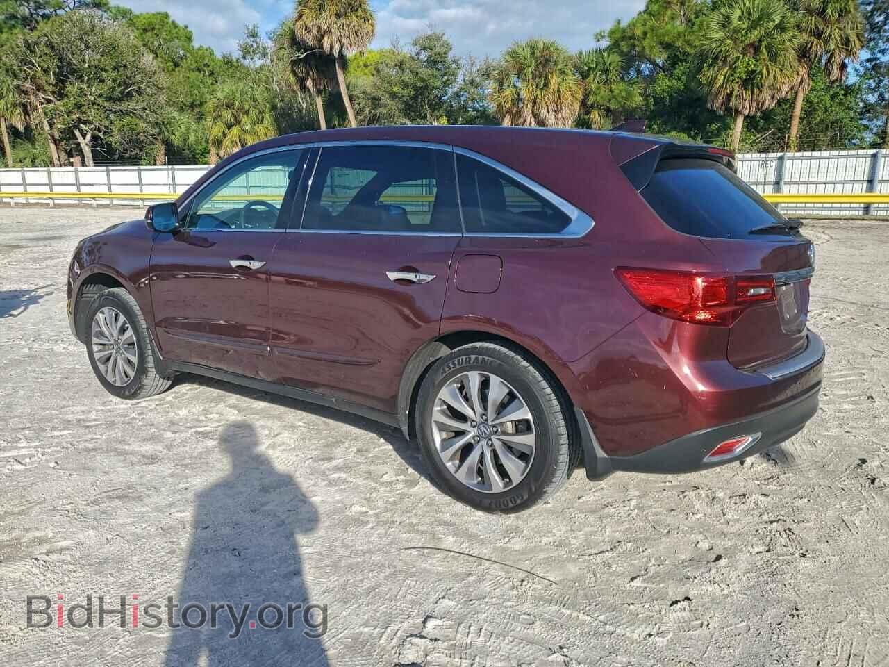 2014 ACURA MDX - VIN: 5FRYD4H43EB044006 - Фото 2