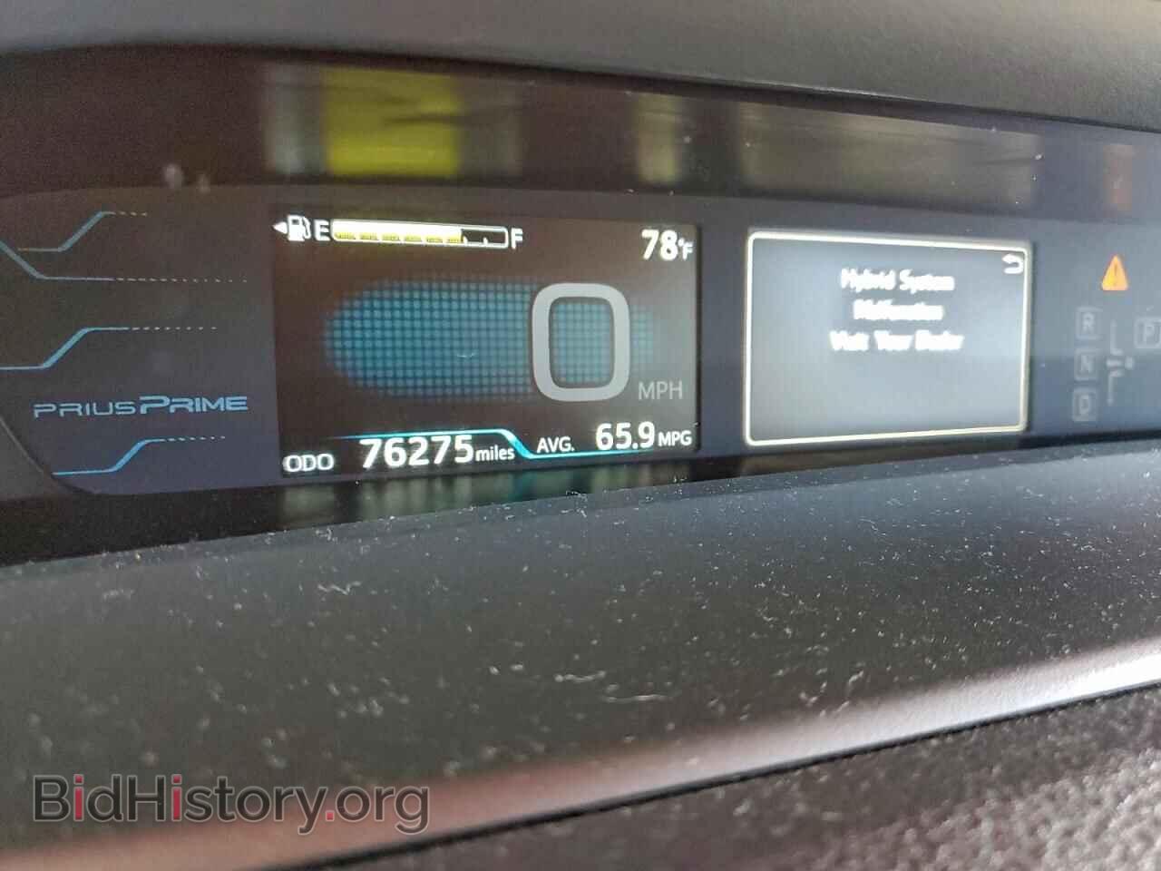 2019 TOYOTA PRIUS - VIN: JTDKARFP2K3109544 - Фото 9