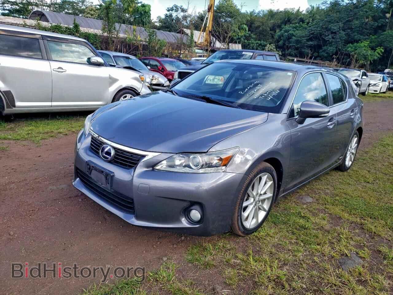 Photo JTHKD5BH2C2080096 - LEXUS CT 200 2012
